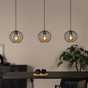 Black pendant light classic, Danza