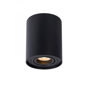 Black ceiling spotlight modern, Tube