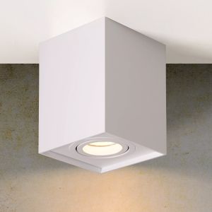 White ceiling spotlight modern, Tube