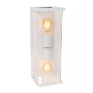 White outdoor light modern, Claire, IP54