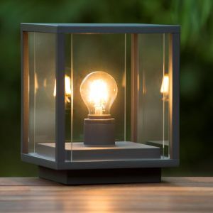 Anthracite outdoor light modern, Claire, IP54