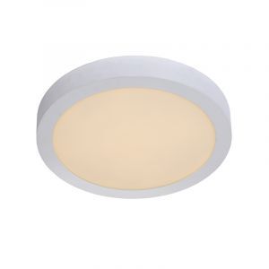 White flush ceiling light modern, Brice, 30W, 3000K LED, IP44