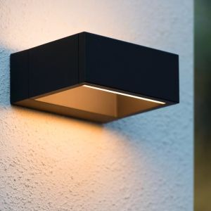 Anthracite outdoor light modern, Goa, 6W, 3000K LED, IP54
