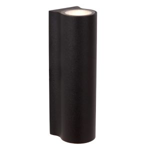 Black up down wall light modern, Akra, 6W, 3000K LED, IP54