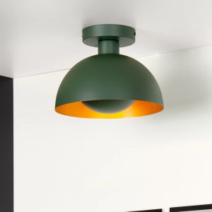 Green flush ceiling light modern, Siemon