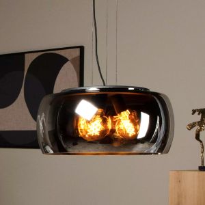 Grey pendant light modern, Olivia