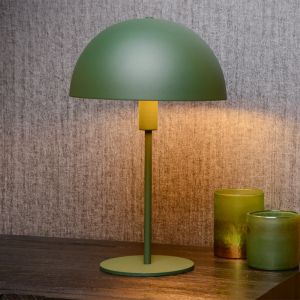 Green table lamp modern, Siemon, with switch