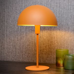 Yellow table lamp modern, Siemon, with switch