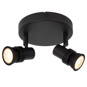 Black ceiling spotlight modern, Kianti