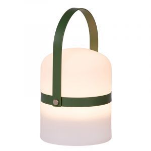 Green out door table lamp modern, Little Joe, 3W, 2700K LED, IP44, with switch
