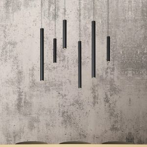 Black pendant light modern, Lorenz, 4W, 3000K LED