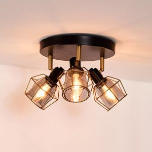 Grey ceiling spotlight vintage, Nila
