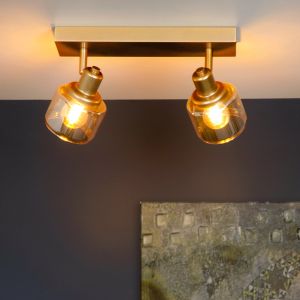 Golden ceiling spotlight classic, Bjorn