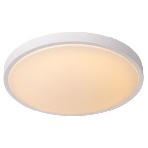 White bathroom ceiling light modern, Dasher, 24W, 2700K LED, IP44