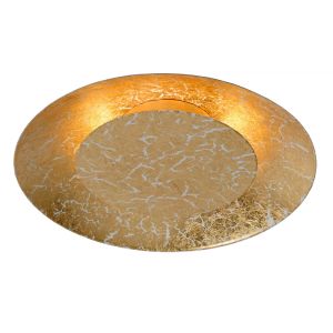 Golden flush ceiling light modern, Foskal, 6W, 2700K LED