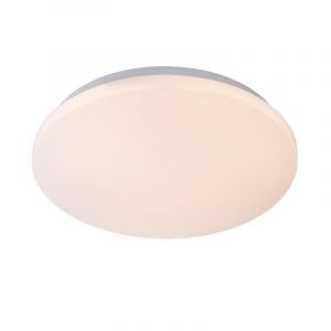 White flush ceiling light modern, Otis, 26W, 3000K LED