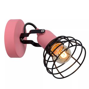 Pink kid's wall light modern, Paulien