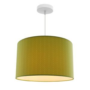 Modern kids pendant light green, Lines