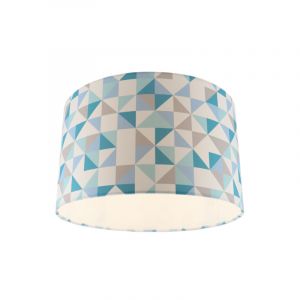 Modern kid's ceiling light blue, Diamonds