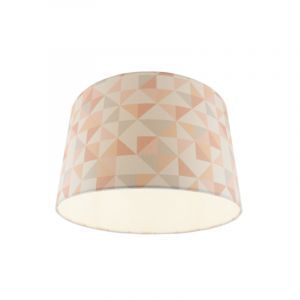 Modern kid's ceiling light pink, Diamonds