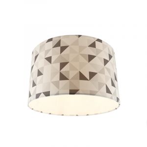 Modern kid's ceiling light grey, Diamonds