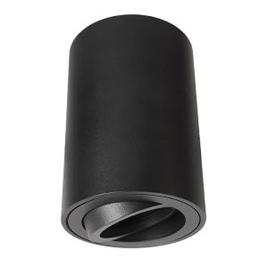 Modern surface mounted downlight black, Onno