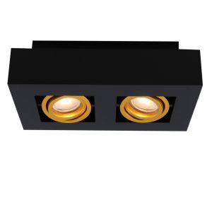 Aluminium surface mounted downlight gold, Noraly