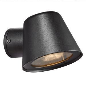Black outdoor light modern, Aleria, IP44
