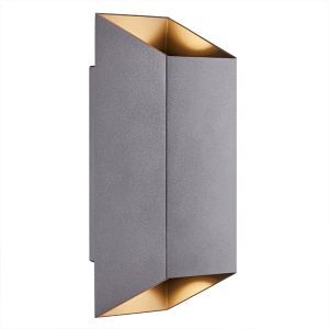 Anthracite outdoor light modern, Nico, IP54