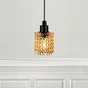 Amber pendant light retro, Hollywood