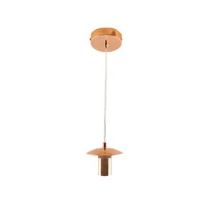 Metal pendant light without shade bronze, Minne