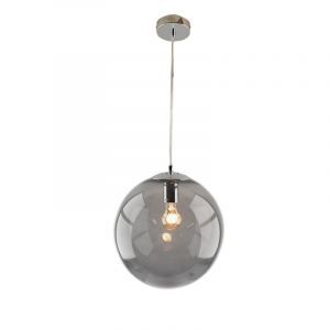 Design pendant light chrome, Dolf