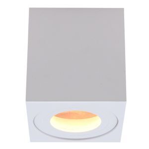 Modern surface mounted downlight white, Alion, IP44