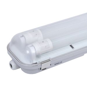 120 cm waterproof LED fluorescent light fitting - Suyata - for 2 fluorescent tubes - IP65
