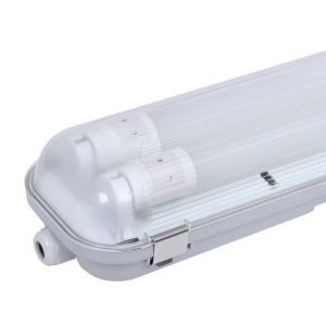 120 cm waterproof LED fluorescent light fitting - Suyata - for 2 fluorescent tubes - IP65