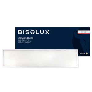 1200x300 LED Panel - 125 lm/W - UGR<22 - 4000K - Back-Lit