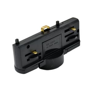 Pendant adapter for 3-phase track lighting, black, Pro