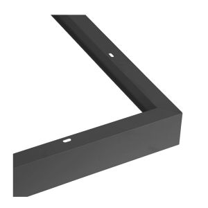 Black surface-mounted click frame 30x120