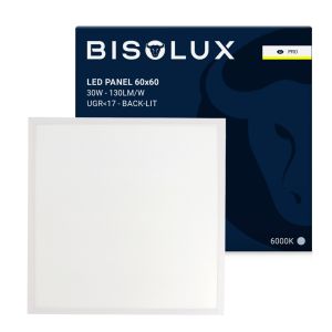 600x600 LED Panel - 135 lm/W - UGR<17 - 6000K - Back-Lit