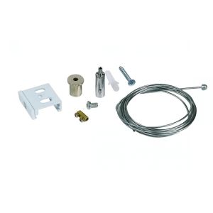 Pendant set for 3-phase track lighting, 3 meters, white, Pro
