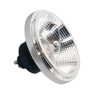 Dimmable Bisolux GU10 (AR111) LED bulb Clint, black, 12W, 4000K