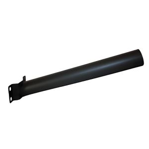 Wall mount bracket for street light 48 mm, Black