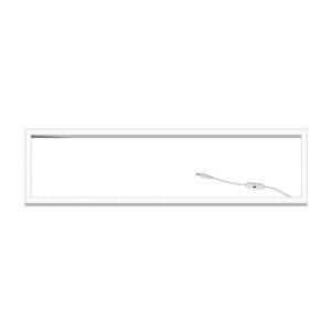 LED frame for 30x120 cm suspended ceiling - white switch - 32W - 3173 lm - UGR<23