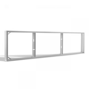 Surface-mounted frame for 30x120 cm LED panels