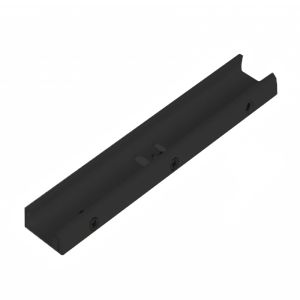 Suspension system for 3-phase track lighting, 18 cm, black, Pro