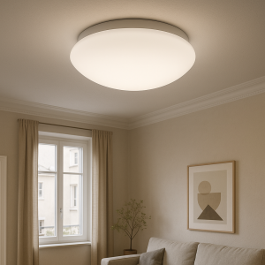 Plastic ceiling light white, Sirano