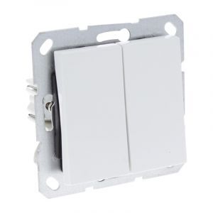 Q-Link S-Line Switch Built-in Switch / Switch, Polar white