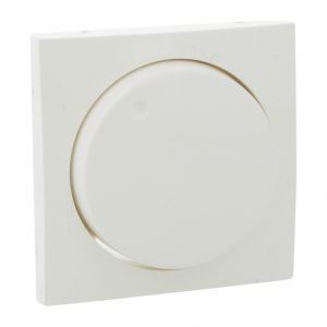 Q-Link S-Line Central Plate with Button Dimmer, Polar White