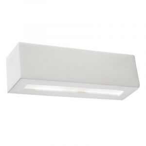 Glass up down wall light white, Emmaly