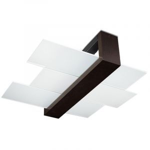 Glass ceiling light brown, Fouzia